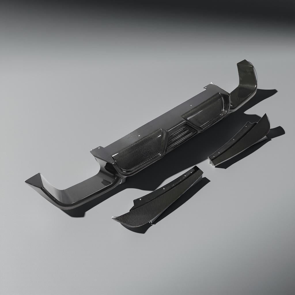 Carbon Fiber Rear Diffuser for BMW X3 M F97 (2019-2021)