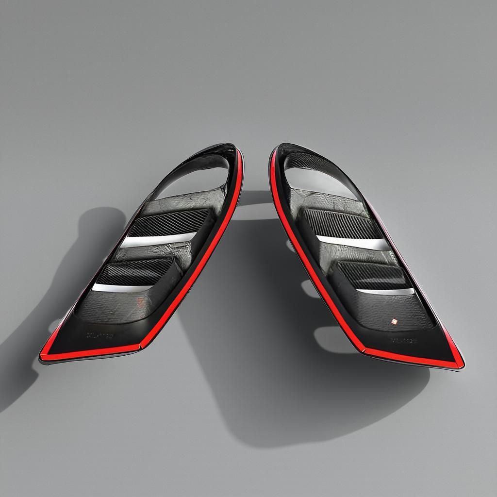 Benz CLS W218 Sport Carbon Fiber Front Bumper Air Vent