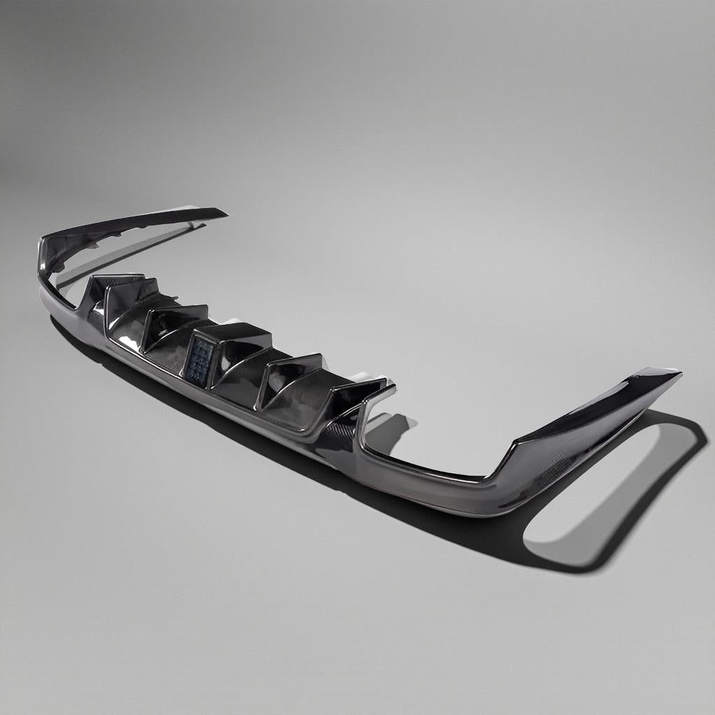 Carbon Fiber Rear Diffuser Lip for Mercedes Benz E-Class W213 E43/E63 AMG, E350, E400 Sport (2017-2018)