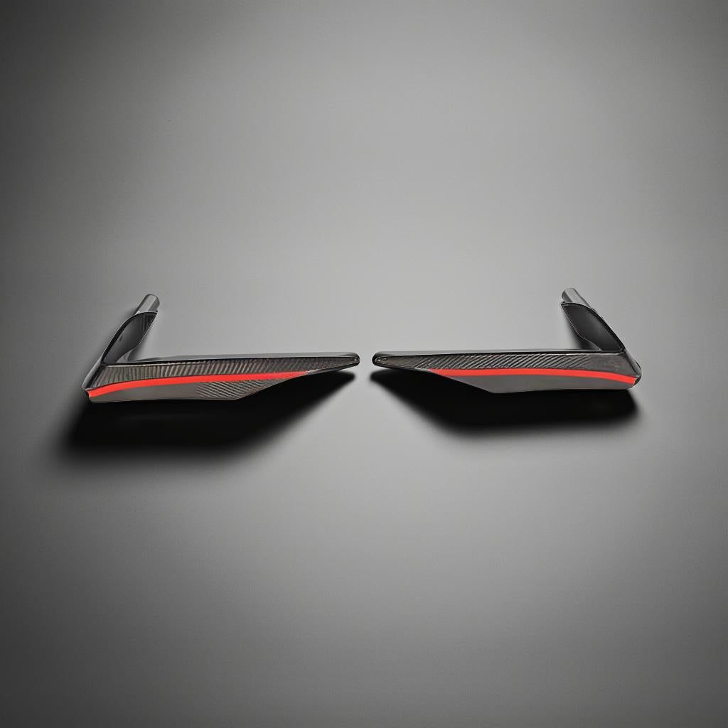 Carbon Fiber Front Vents Trim for Mercedes-Benz SLS AMG GT 2010-2014