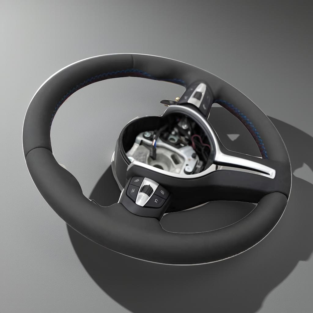 M Series Custom Leather Steering Wheel for BMW M Models
