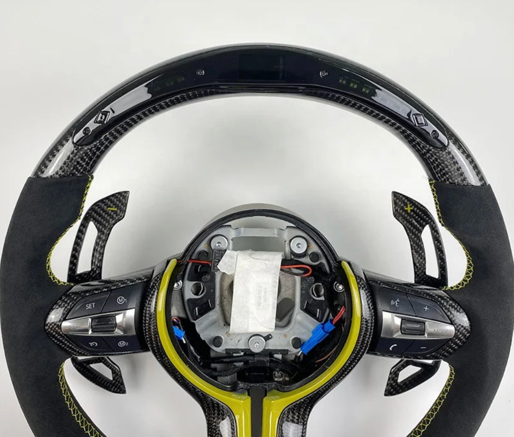 BMW Carbon Fibre Steering Wheel