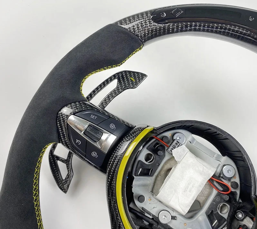 BMW Carbon Fibre Steering Wheel