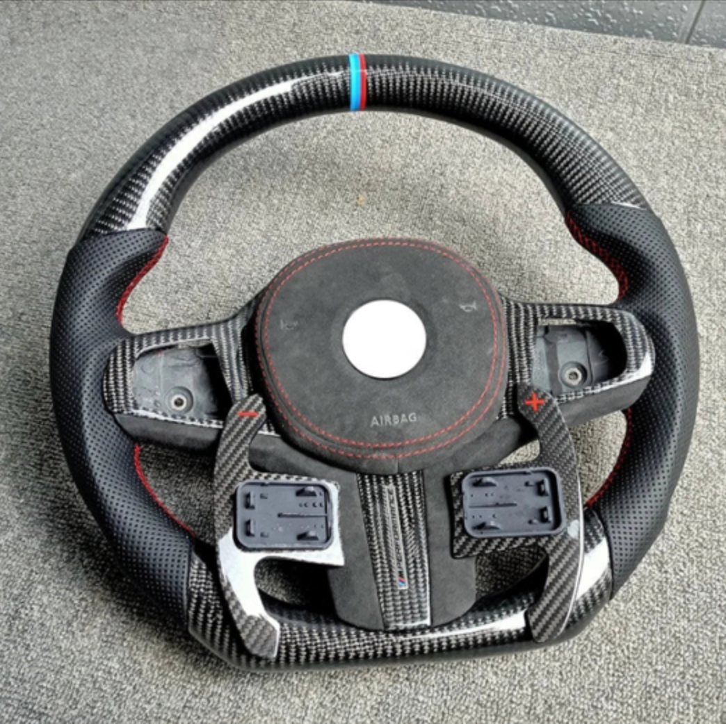 BMW Carbon Fibre Steering Wheel E30/E36/E46/E90/F30/F80/G20/G80/E93/E92/F34
