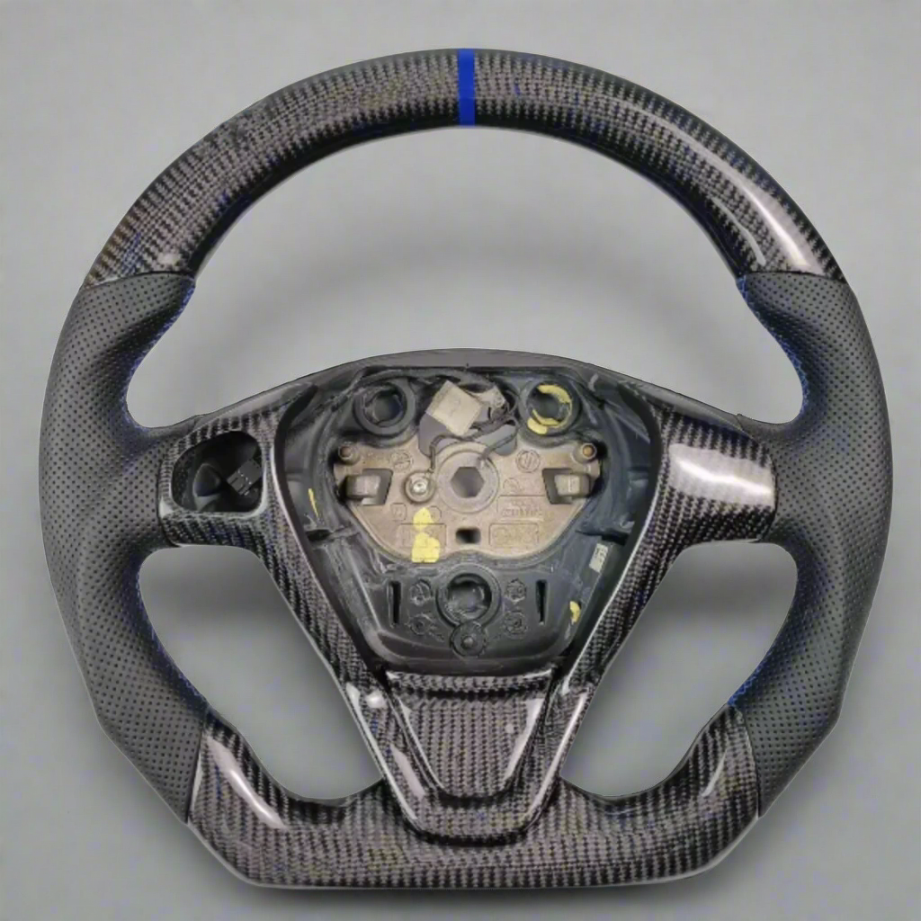 Custom Carbon Fiber Steering Wheel for Ford Fiesta ST