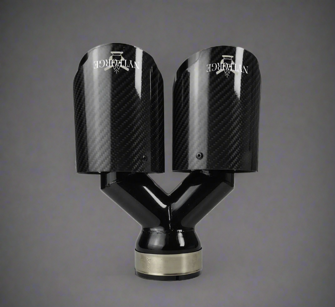 Nytforge Universal: Dual Carbon Series Exhaust Tip