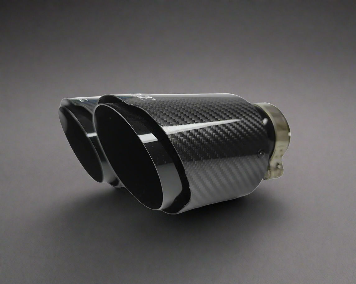 Nytforge Universal: Dual Carbon Series Exhaust Tip