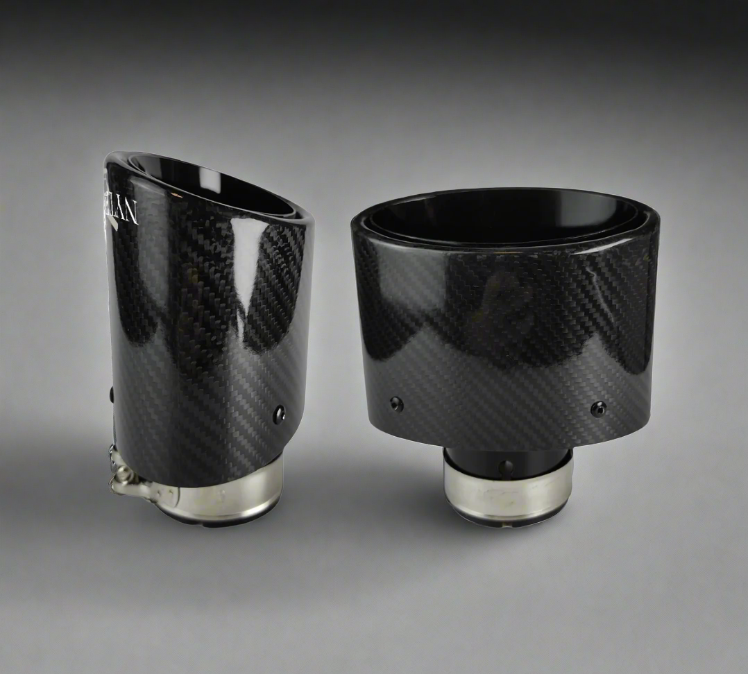 Nytforge Universal Oval Carbon Fiber Exhaust Tip