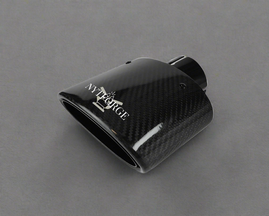 Nytforge Universal Oval Carbon Fiber Exhaust Tip