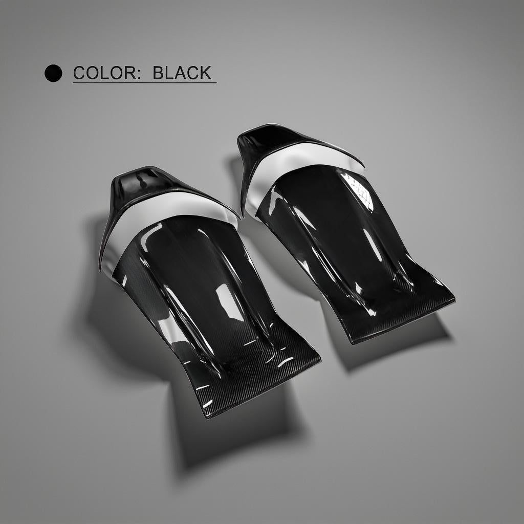 Carbon Fiber Seat Back Trim Covers - BENZ CLA45, A45, W205, C63 (4 Piece Set)