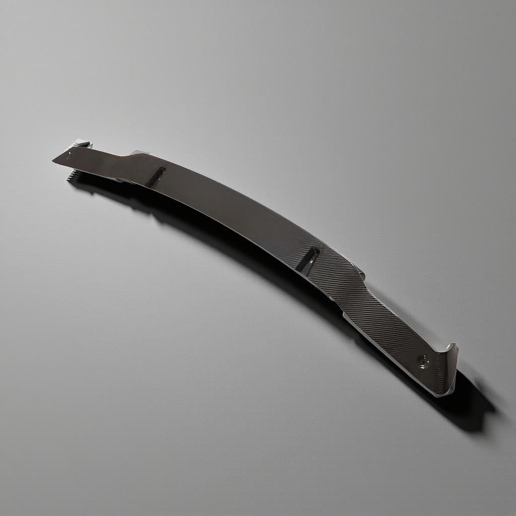 Mercedes Benz E-Class W213 Carbon Fiber Rear Spoiler Lip Diffuser for E300/E350/E450 4-Door (2020-2021)