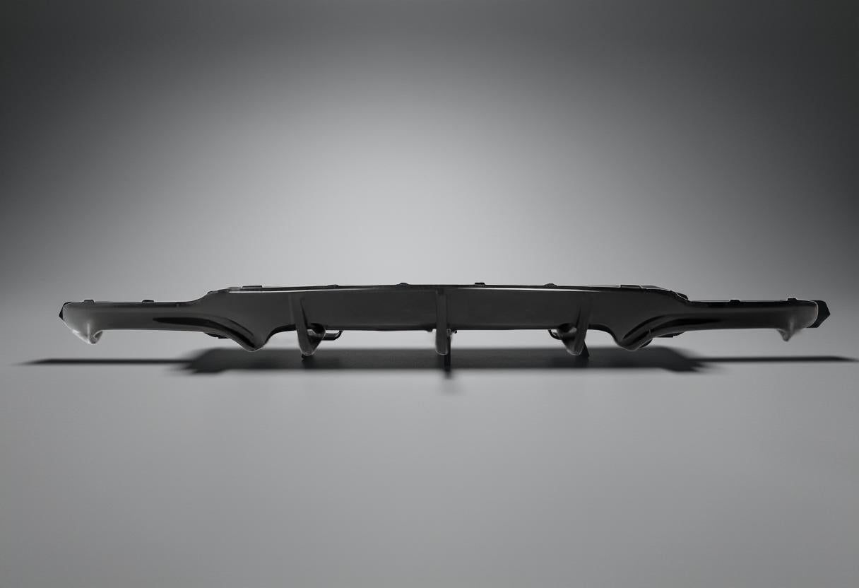 Carbon Fiber Rear Diffuser for Mercedes Benz C Class W204 C300 Sport or C63 AMG Sedan Facelift (2012-2014)