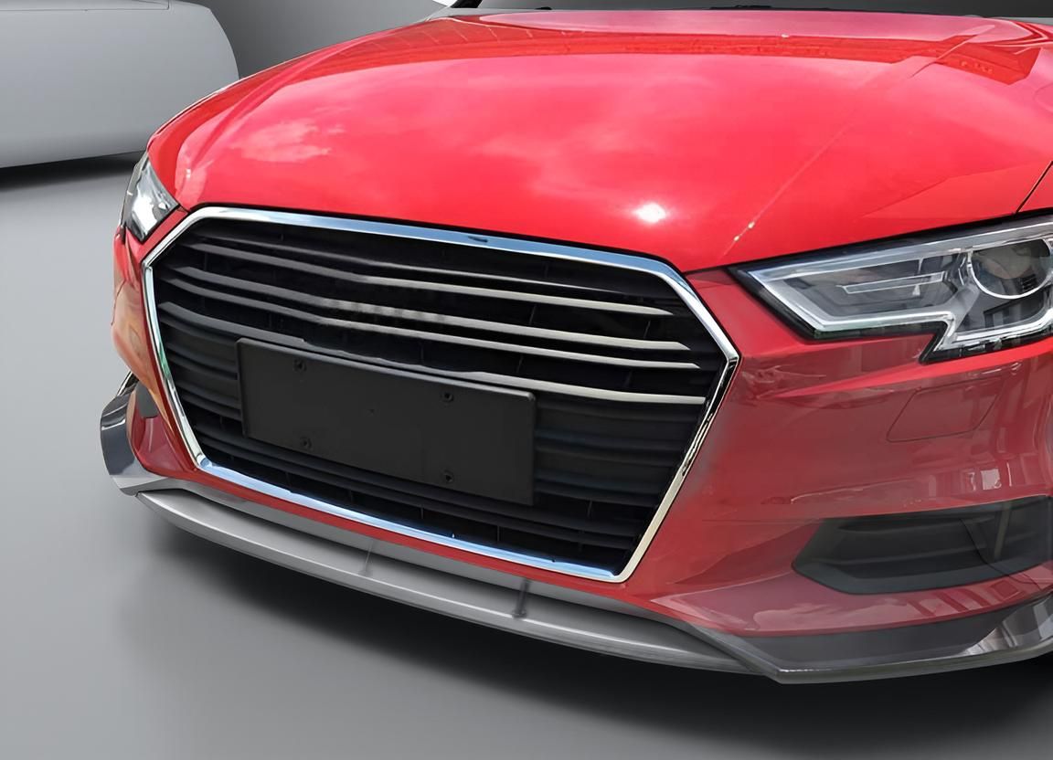 Carbon Fiber Front Splitter - Audi A3 Sedan (2017-2018)