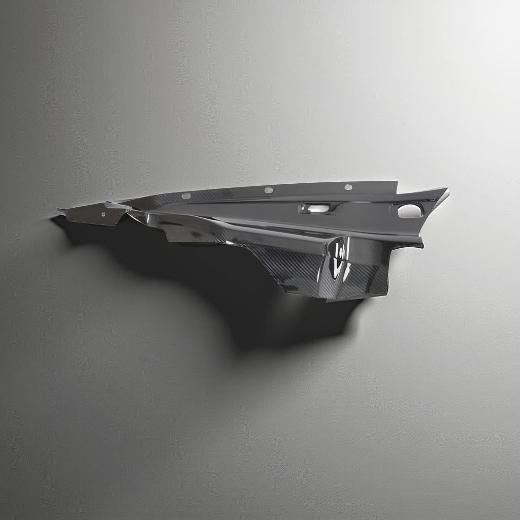 Dry Carbon Engine Bay Panel Set for 2023 Audi R8 Coupe (2 Pieces)
