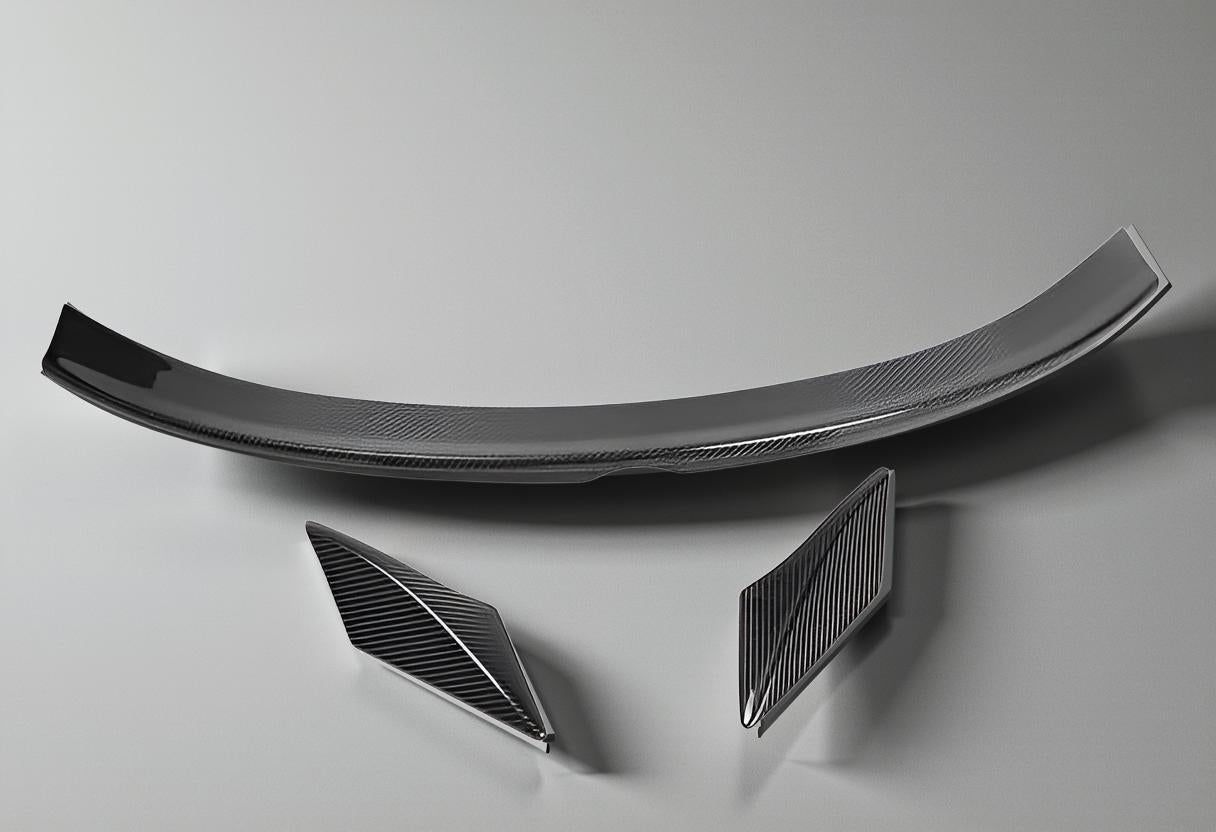 Pie Style Carbon Fiber Rear Spoiler - Mercedes CLA (C117/W117, CLA250 & CLA45)
