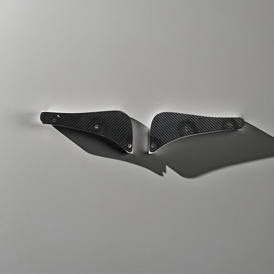 4 Series Carbon Front Splitter & Flash Mud Guard for BMW M3 F80 & M4 F82/F83 (2014-2018)