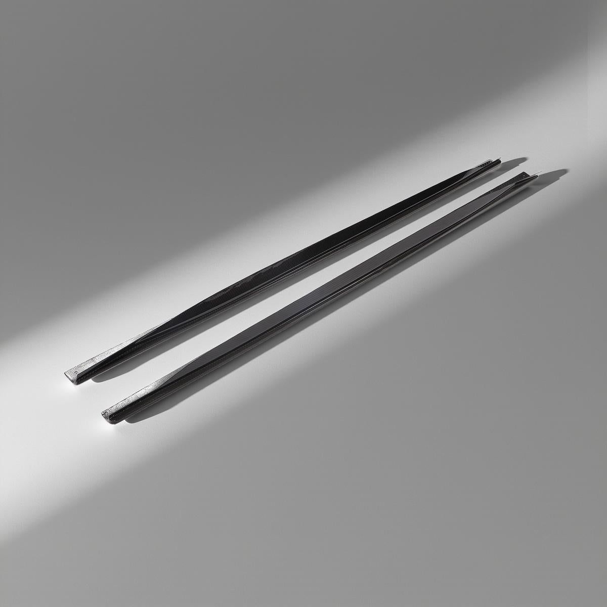 Dry Carbon Fiber Side Skirts Extension for BMW G22, G23, G26 430i, 440i M Sport (2020-2021)