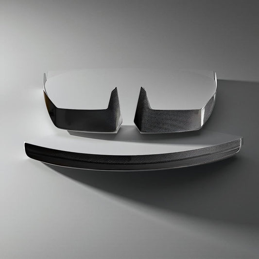 Audi Q8 Carbon Fiber Rear Trunk Spoiler Wing Lip (2021-2023)