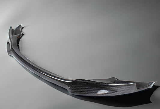 V Style Carbon Fiber Front Bumper Lip for BMW 3 Series E92 M3 (2007-2011)