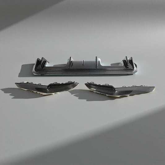 BMW 4 Series G82 & G83 M4 Carbon Fiber Rear Lip Diffuser (2021-2023)