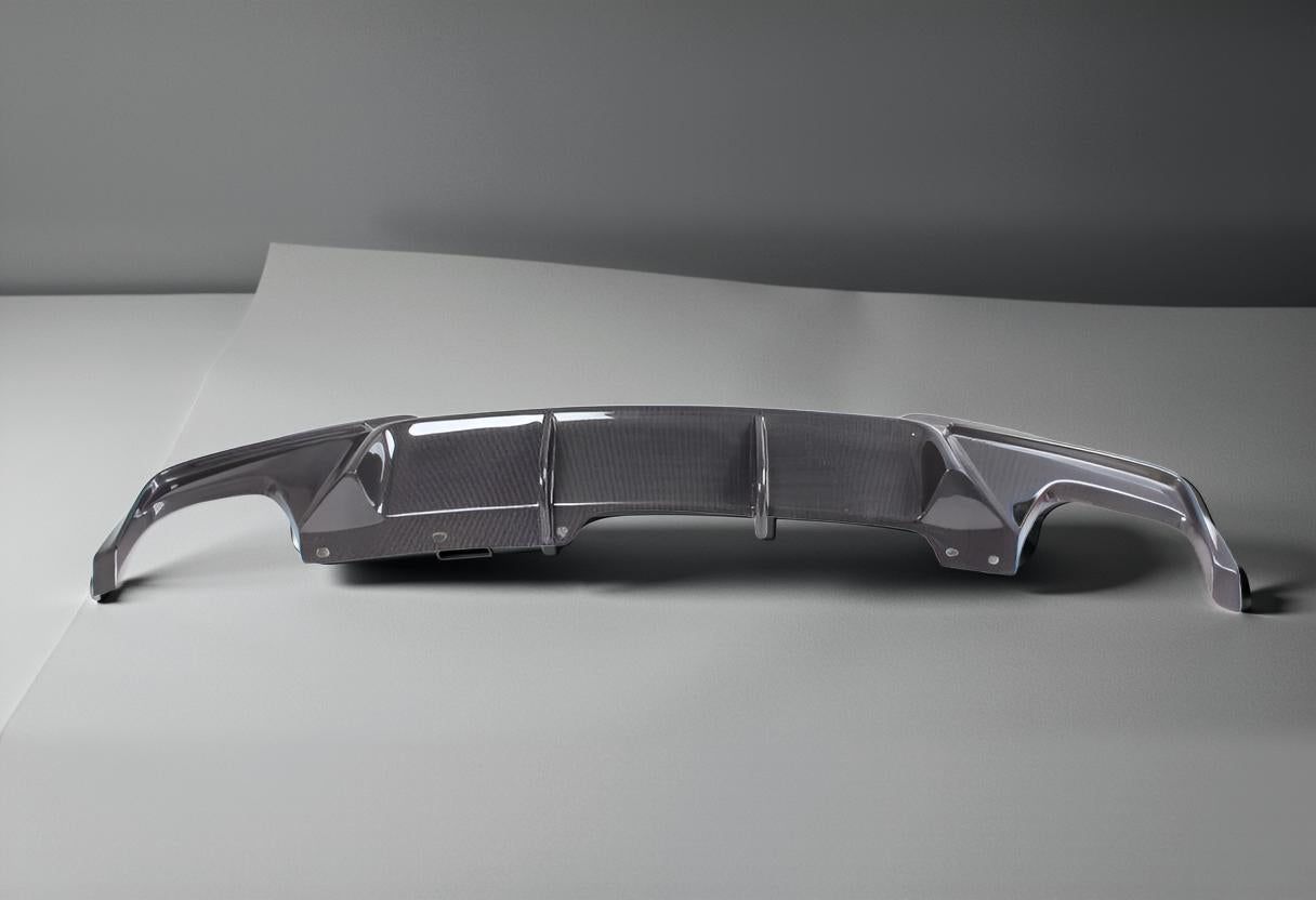 BMW F10 M5 Carbon Fiber Rear Bumper Diffuser