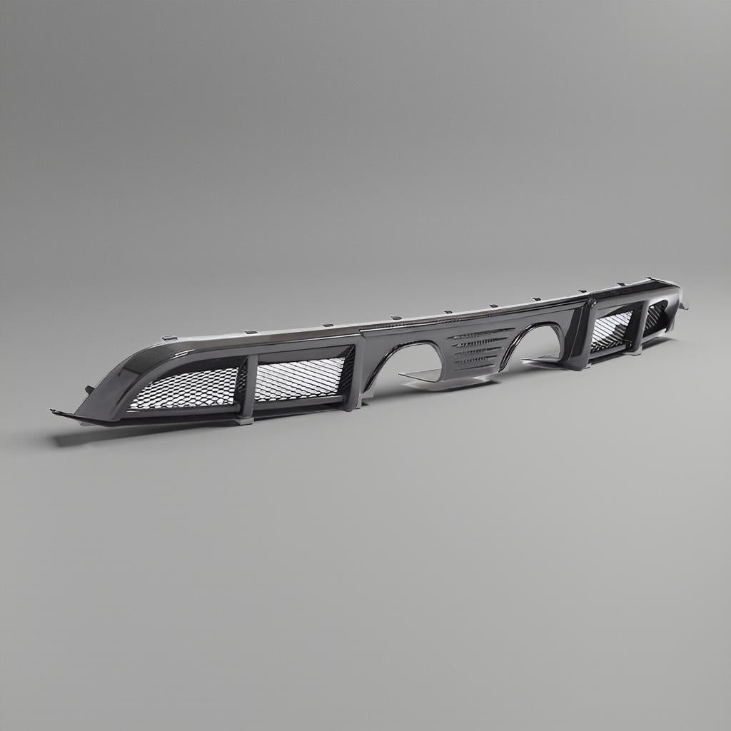 Carbon Fiber Rear Diffuser Lip for Porsche 911 991 Carrera 4 GTS 2017-2019