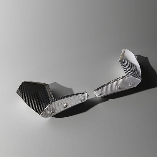 P Style Carbon Fiber Front Canards for BMW X5 M Sport (2019 to 2020)