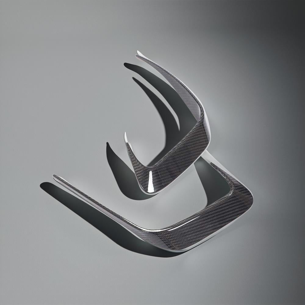 Carbon Fiber Rear Bumper Canards & Fins Splitter for BMW 3 Series G20 G28 M-Sport 2020-2021