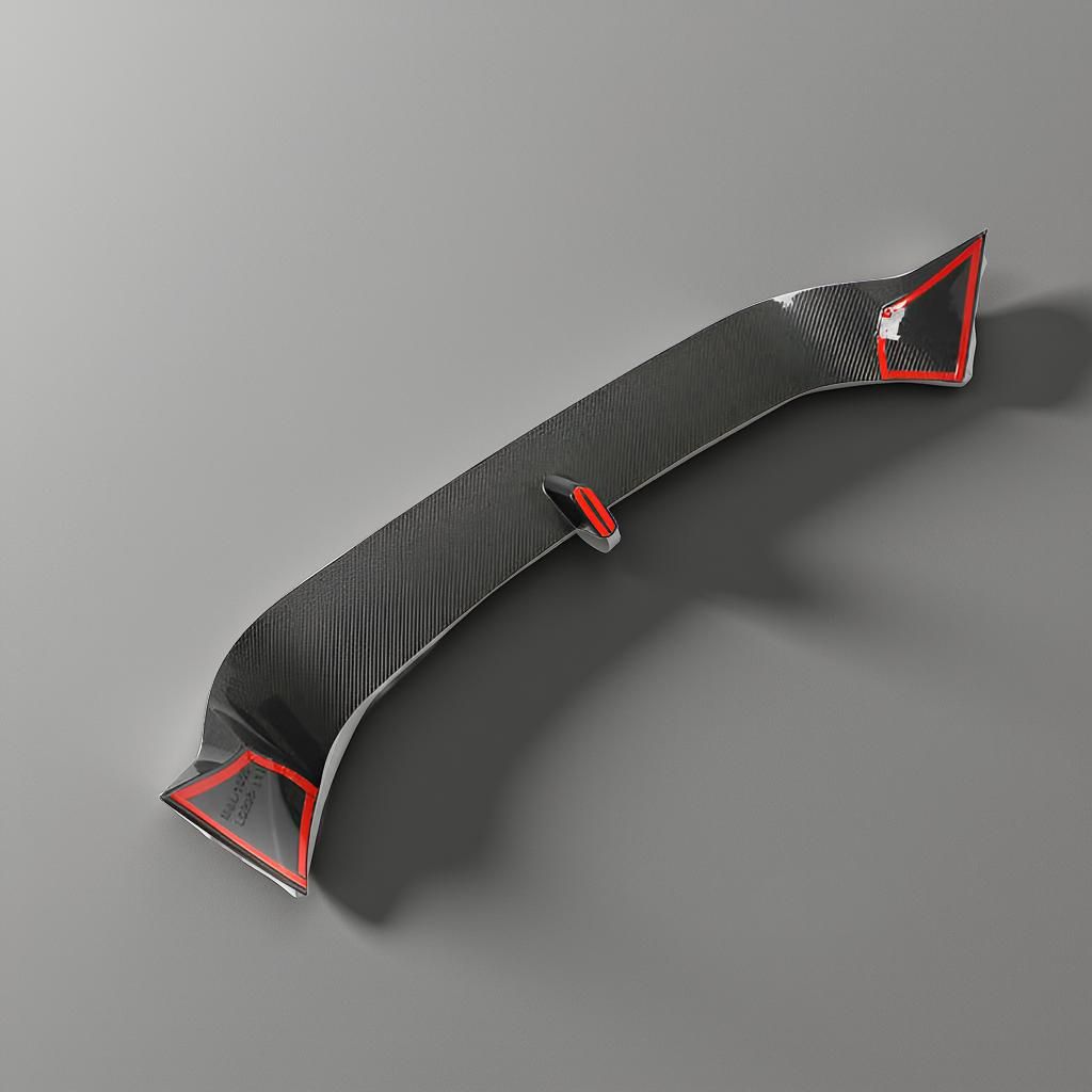 VW Golf 8 MK8 R Carbon Fiber Duckbill Trunk Spoiler Wing (2021 & 2022)