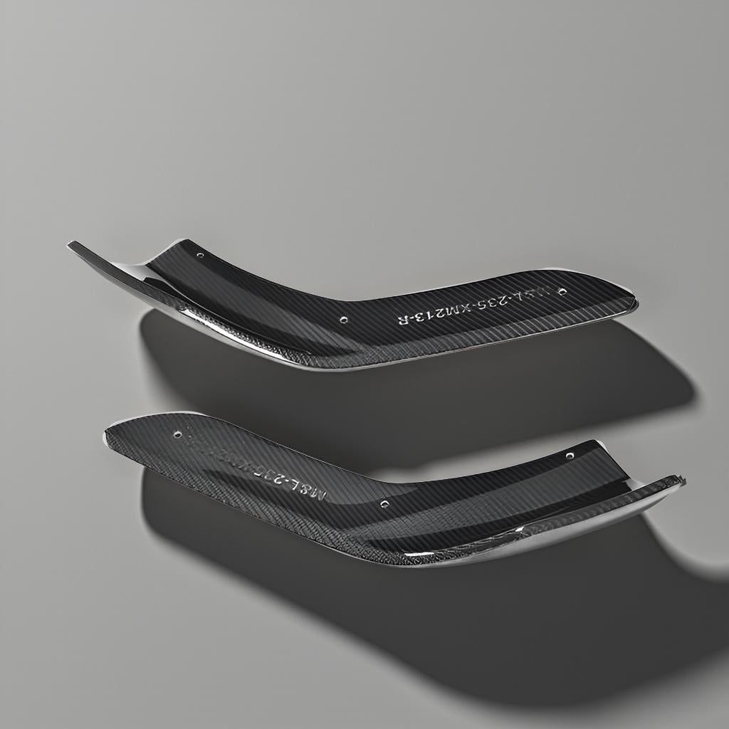 Carbon Fiber Front Winglet Splitters Canard for BMW F87 M2 (2016-2019)