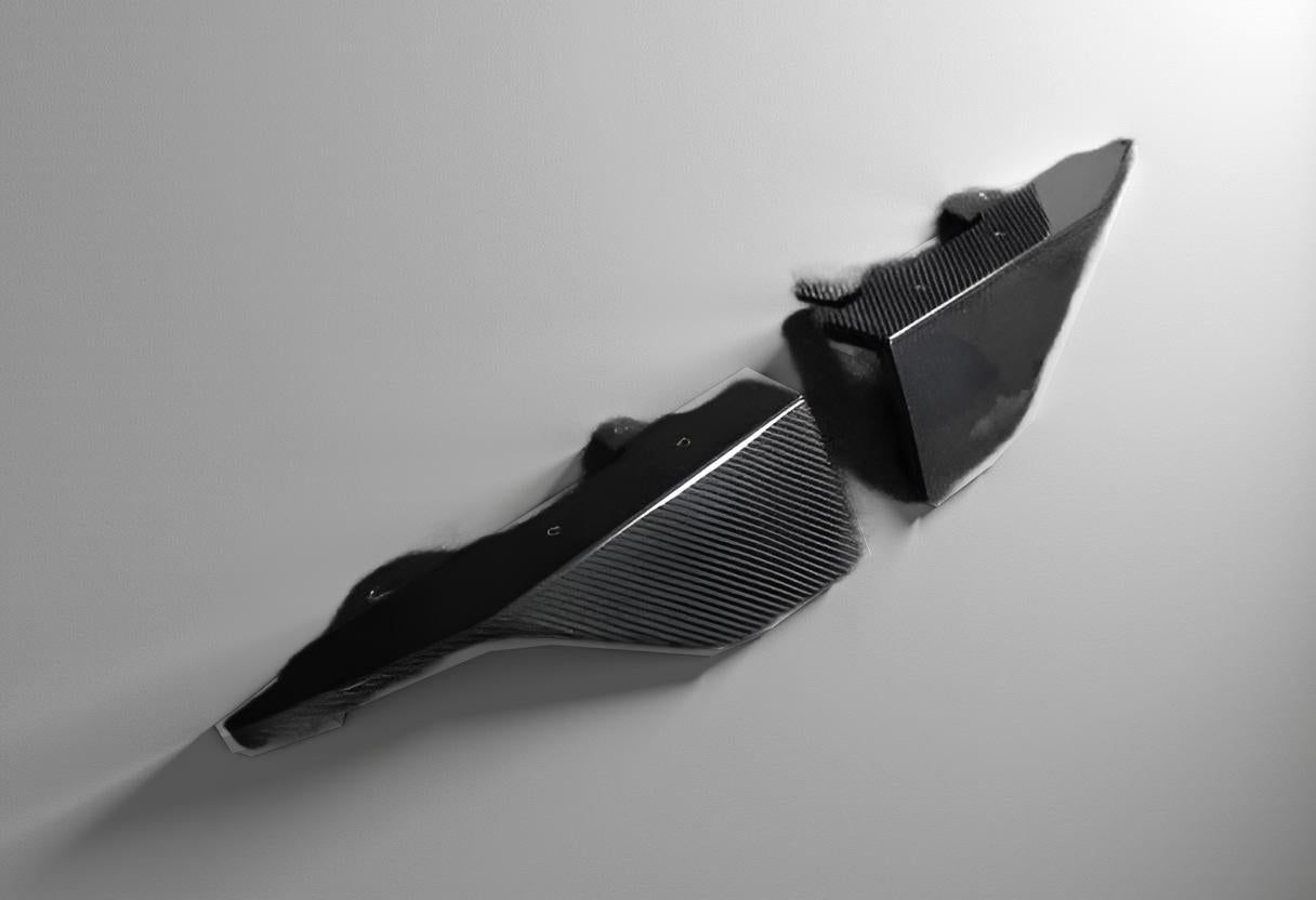 Real Carbon Fiber Side Skirt Extension & Lip Splitter for BMW G42 220i & M240i (2022-2023)