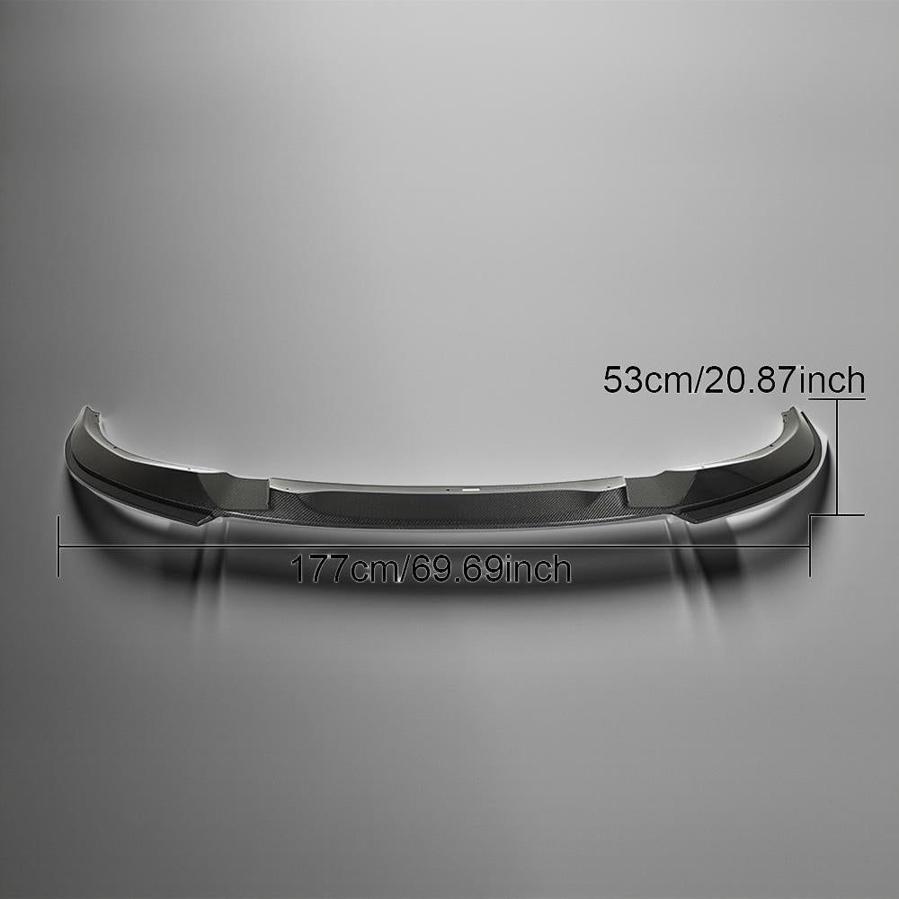 4 Series G26 Carbon Fiber Front Lip Spoiler for BMW 420i, 430i, 435i, M440i (4-Door, 2021+)