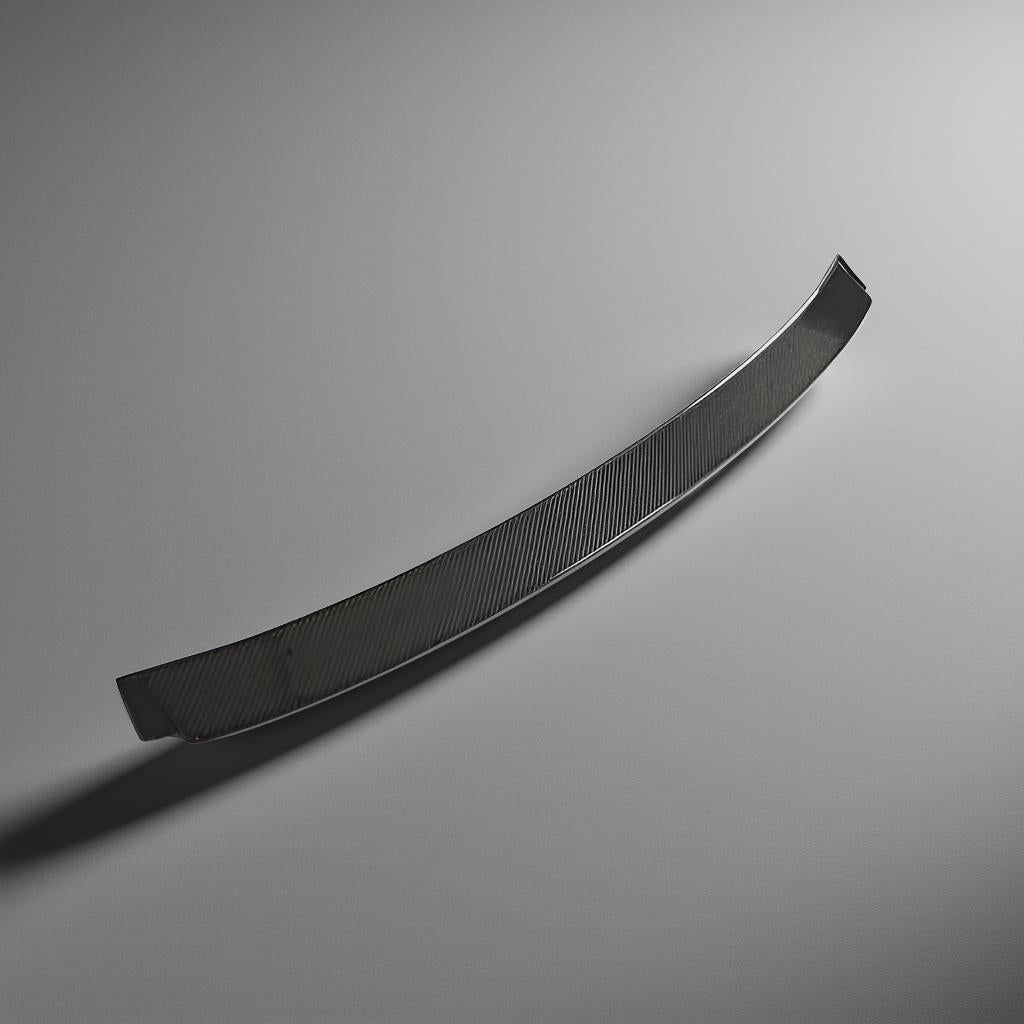 BMW F30 3 Series Rear Roof Spoiler: Carbon Fiber Wind Visor Lip for 320i, 328i, 330i & 335i Sedans (2012-2018)