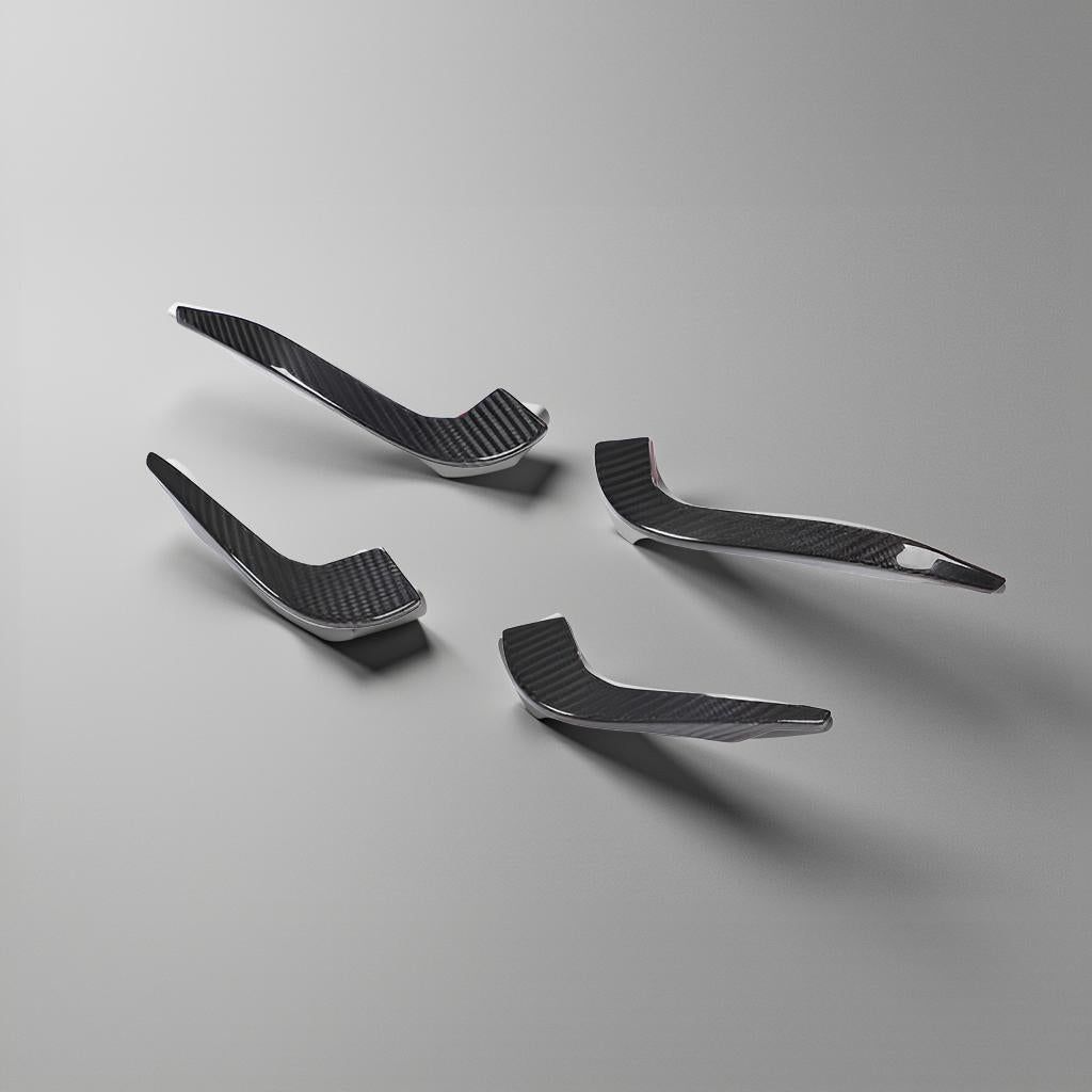 Audi RS3 8V Carbon Fiber Front Canards & Fins (2017-2019)