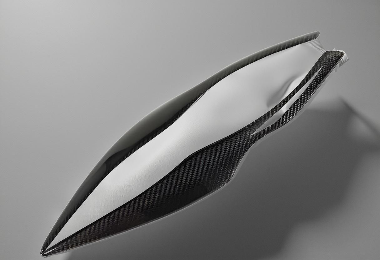 BMW E90 Carbon Fiber Eyebrow Car Eyelids