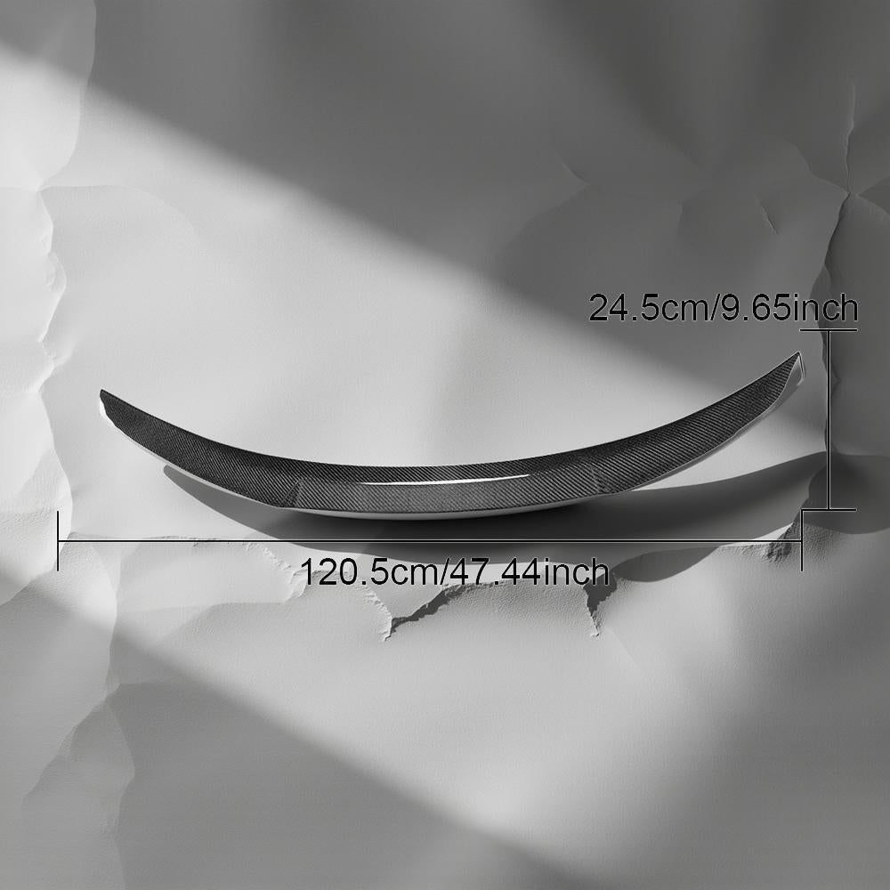 Carbon Fiber Rear Wing Spoiler for BMW E90 M3, 325i, 328i, 330i, 335i M Sport Sedan (2005-2011)