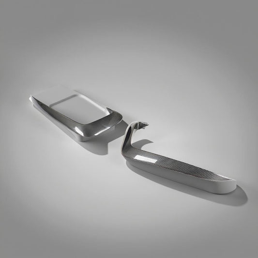 Pre-Facelift Carbon Fiber Front Bumper Flats for Audi S5 & A5 S Line (2012-2016)