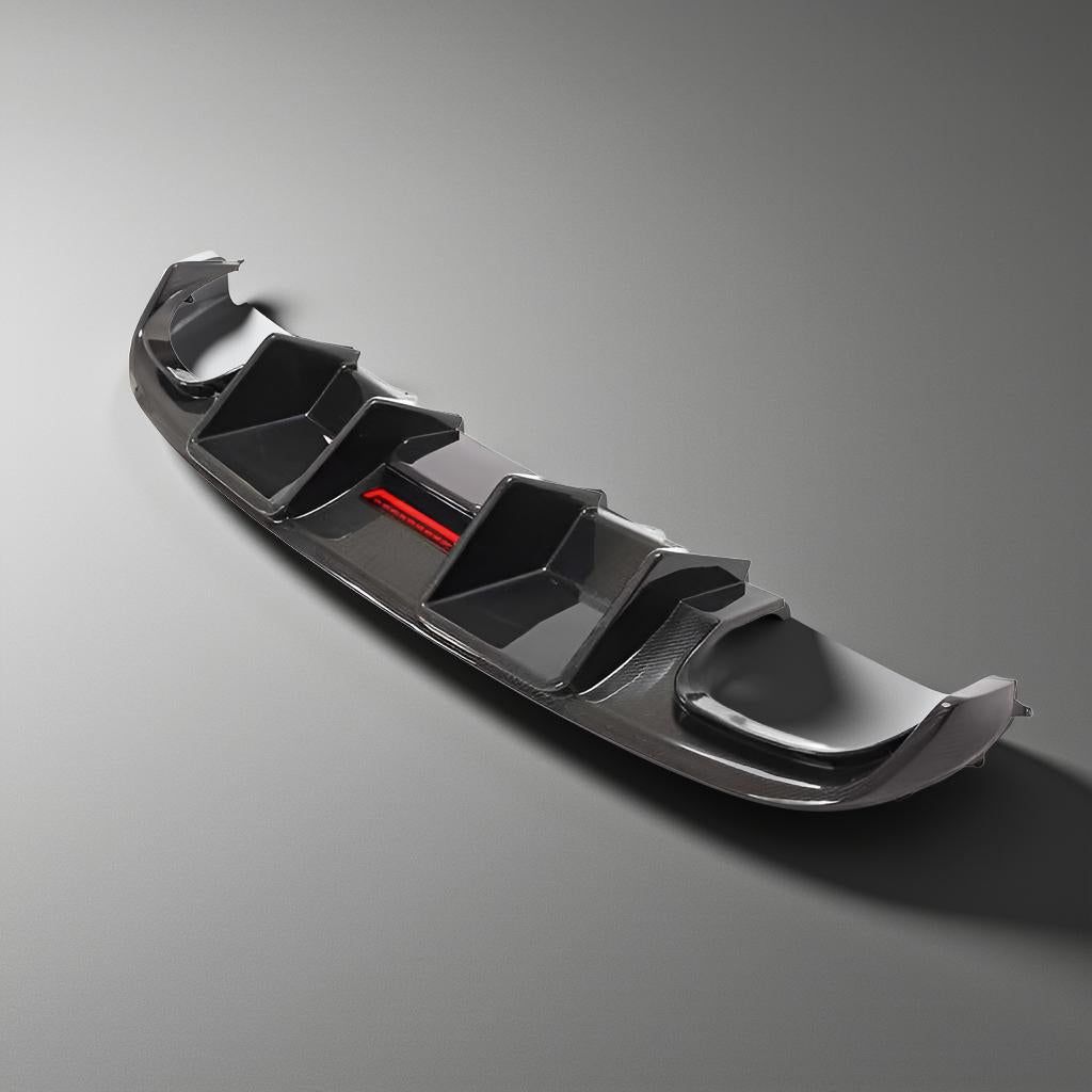 Carbon Fiber Rear Diffuser - Audi S4 B8 & A4 Sport Sedan (2008-2013)