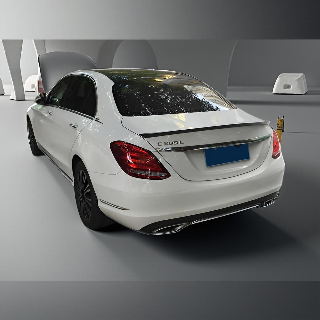 Carbon Fiber Rear Spoiler for Mercedes W205 Base Sedan
