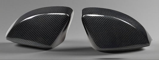 Audi A3 8V RS3 & S3 Carbon Fiber Side Wing Mirror Cover (Without Side Assist)