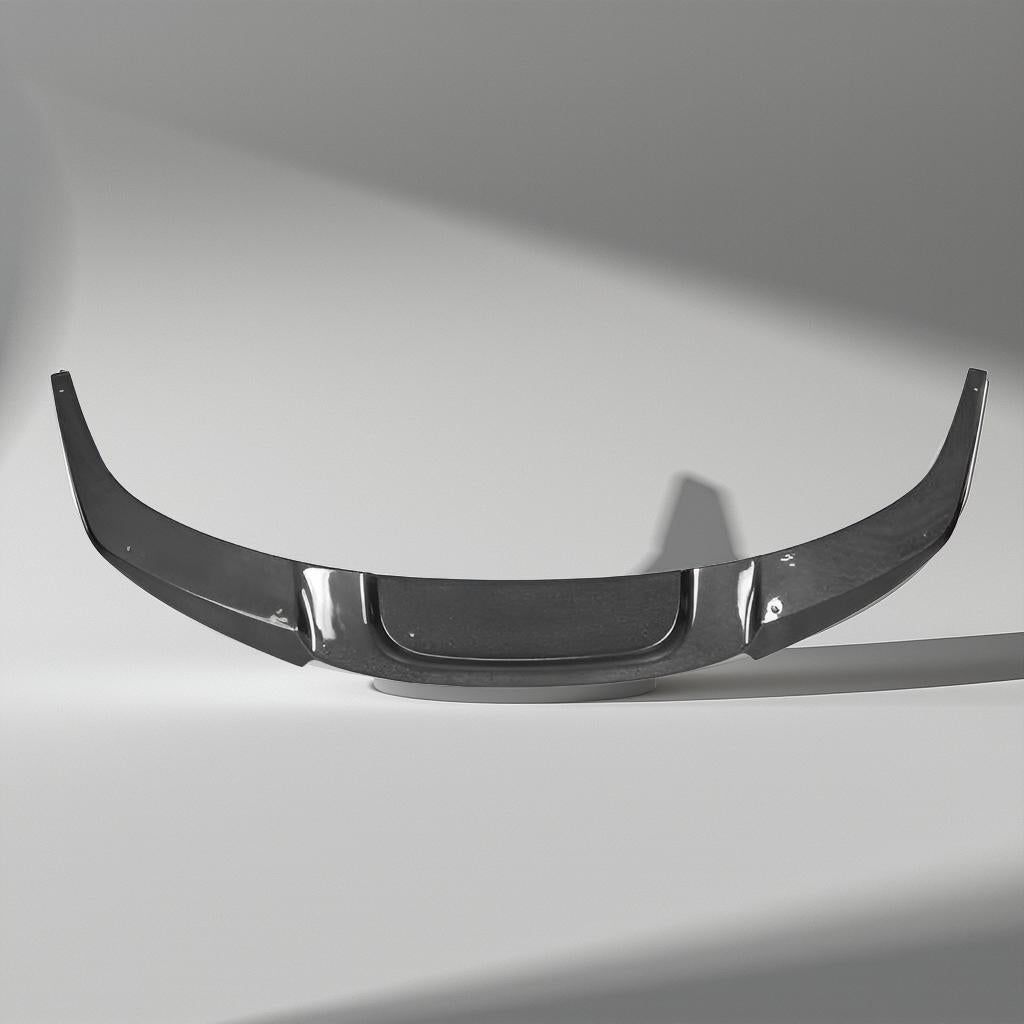 V Style Carbon Fiber Front Extension for BMW 6 Series M Tech Bumper Lip (2014)