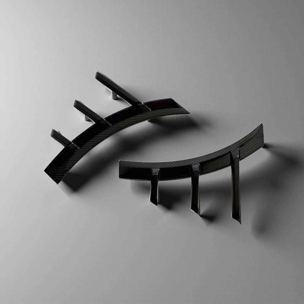 Custom Dry Carbon Fiber Front Fender Arch Trim for 2023 BMW M2 G87 Coupe