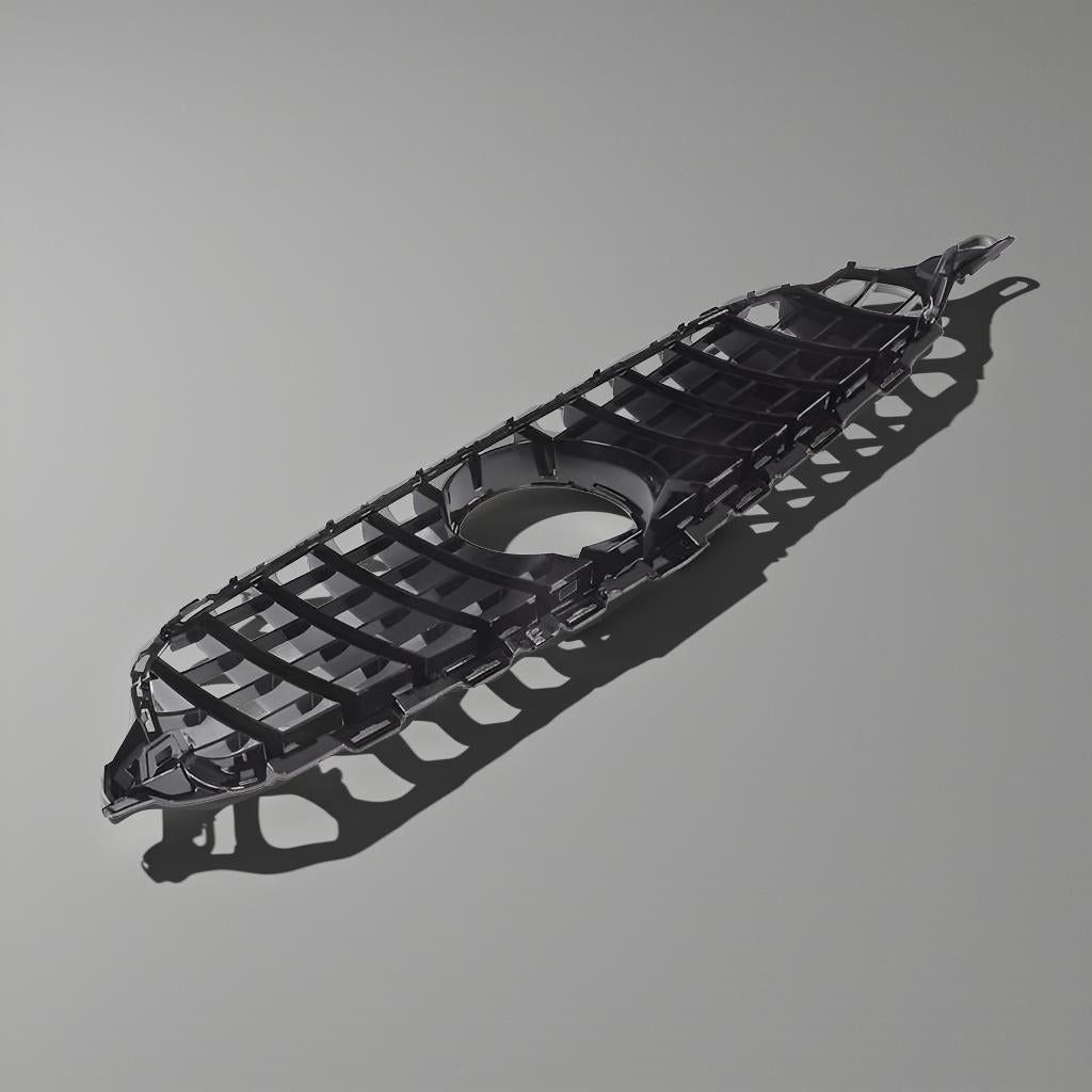 GT R Style Front Grill - Mercedes Benz W205/C205 C-Class (C180, C200, C300, C350, C43 Sport) (2015-2018)