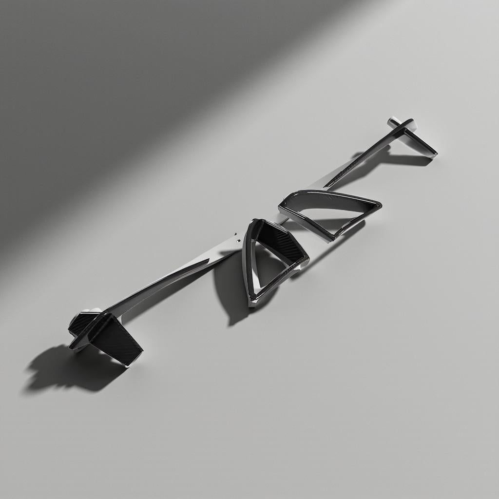 Dry Carbon Fiber Fog Light Cover Canard for BMW 8 Series M-Sport (2019-2022)