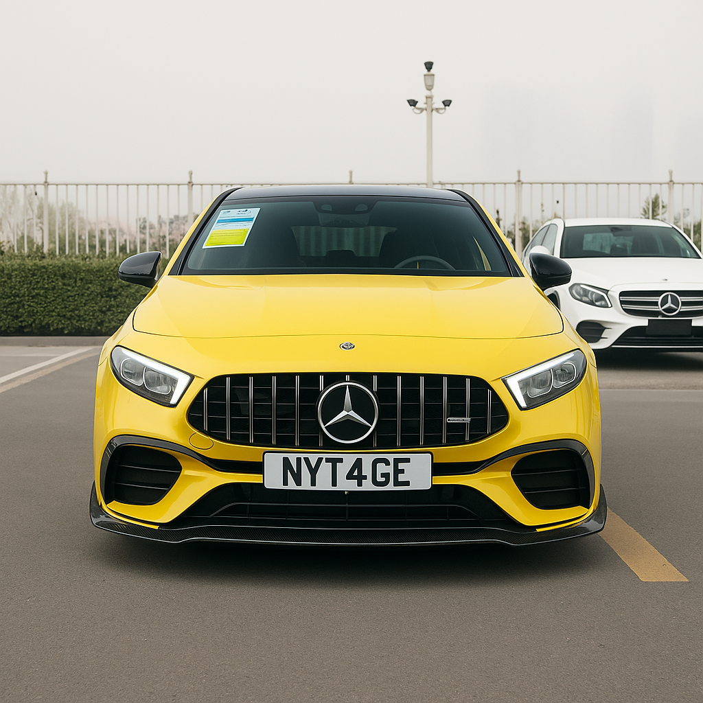 Carbon Front Lip – Mercedes A-Class W177 (2019–2020)