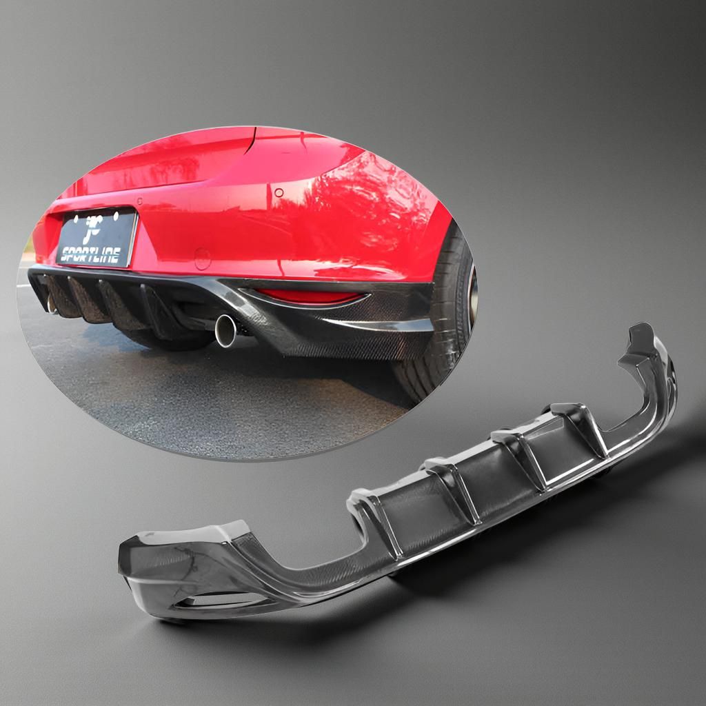 Carbon Fiber Rear Diffuser for VW Golf 7 GTI 2014