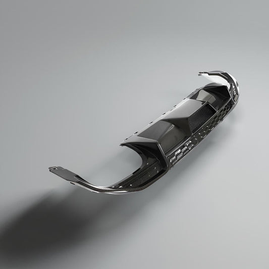 Audi S3 8Y/A3 SLINE Carbon Fiber Rear Diffuser (2021-2023)