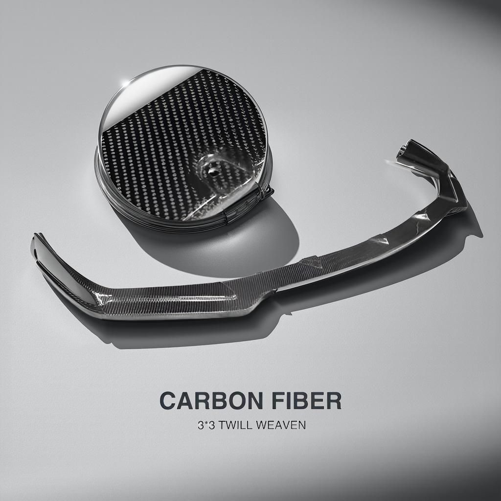 Carbon Fiber Front splitter - Infiniti Q50 Sport Sedan 4-Door (2014-2017)