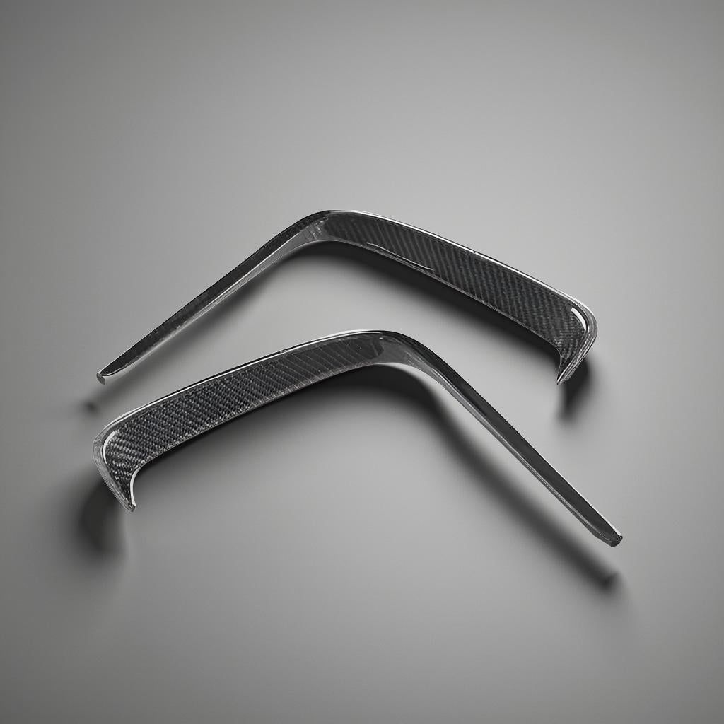 Carbon Fiber Rear Bumper Vents Trim for Mercedes-Benz A250 AMG W176 (2013-2018)