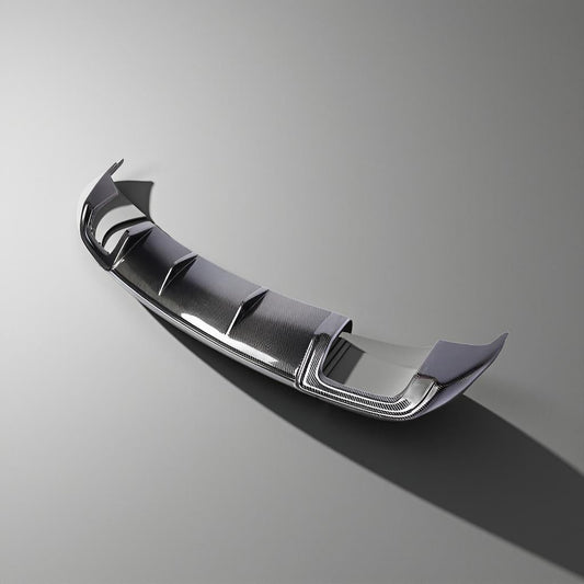 Audi A3 8V Carbon Fiber Rear Valance & Diffuser (2017-2019)